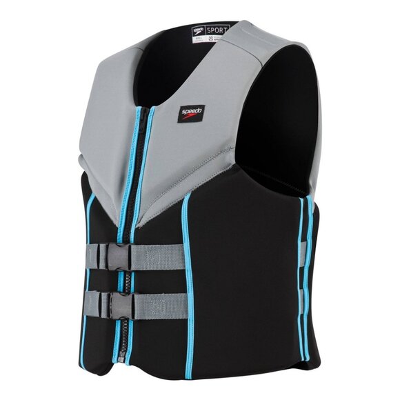 Speedo Men's Sport Premium PFD - MEDIUM Life Jacket Vests Buckle Closure PVC
